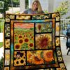 Sunflower Quilt Blanket  Quilt